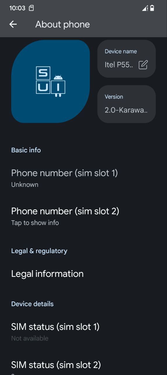 Screenshot of ScandiumOS
